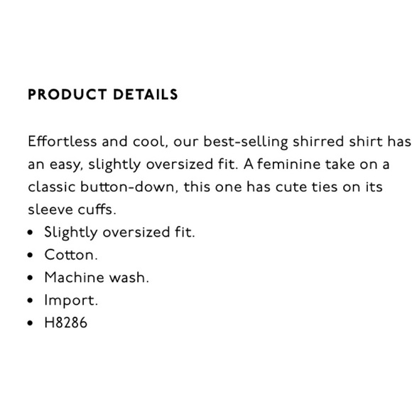 Madewell Central Tie Sleeve Shirt - Picture 8 of 8